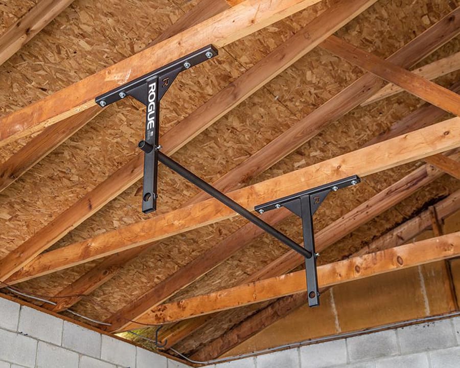 Basement ceiling pull up bar cheap